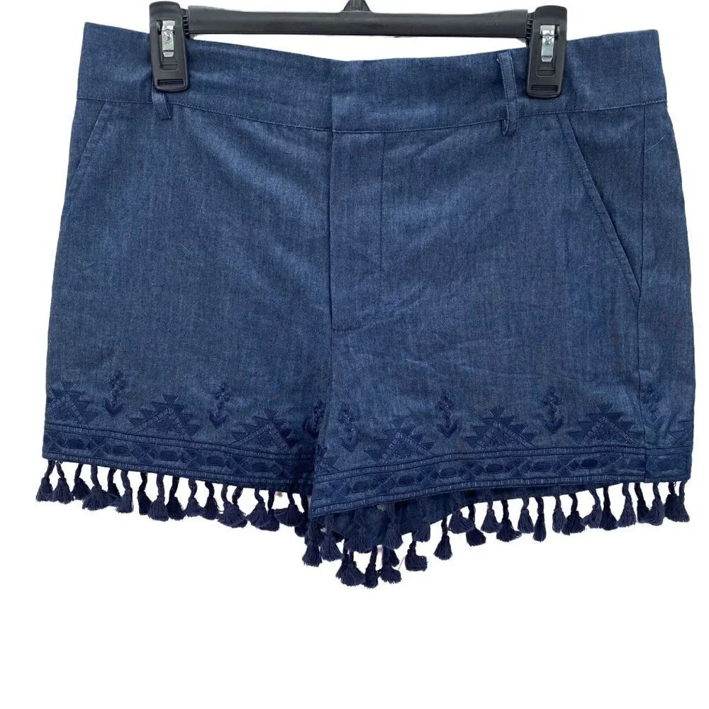 Parker Bow Short in Chambray Women's Size 6